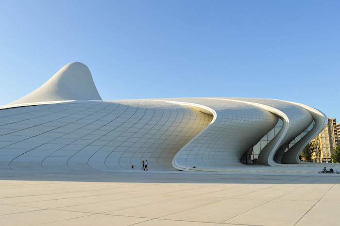 Heydar Aliyev Center in Baki Azerbaijan